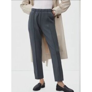 Everlane Minimalist Dream Pant Slate Blue Size M Minimalist Work Tapered Leg